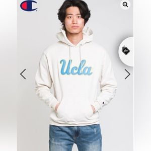 CHAMPION  UCLA UNIVERSITY HOODIE Style #: CS2071OAUCLA In Grey Size Medium